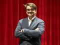 Massimo Benassi posa para DXT Campeón en el Palacio de la Ópera