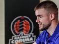 Golpe para el Leyma: Radoncic se pierde el resto de la temporada y el club ya busca un sustituto Dino Radoncic, durante su presentación como jugador del Básquet Coruña