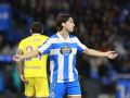 Samuele Mulattieri, balada triste de piano Samuele Mulattieri gesticula durante el encuentro del pasado domingo entre Deportivo y Valladolid en el estadio de Riazor