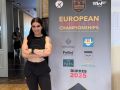 Irene Blanco, antes de competir en el Europeo sub-23 de Albania