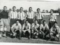Una alineación del Deportivo en la temporada 1941-42, la primera en Primera