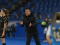 Fran Alonso: "Nunca es buen momento para enfrentarse al Barça, pero si lo hay, es ahora" Fran Alonso en el partido entre Deportivo y Levante