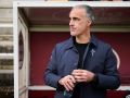 El Racing de Ferrol despide al entrenador Pablo López Pablo López, durante su último encuentro como técnico del Racing de Ferrol, el pasado fin de semana ante el Pontevedra en Pasarón