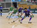 Dava Torres frente a Sergi Miras en el partido del Liceo contra el Cerdanyola