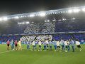 Riazor cuelga el 'No hay billetes' para el Deportivo-Málaga El mosaico de Riazor antes del Deportivo-Racing de Santander
