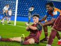 Lucas Regueiro celebra el tanto que dio el pase a semifinales de Copa del Rey Juvenil ante el Tenerife