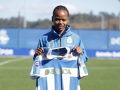Magaia, ansiosa por debutar con el Dépor: "Fue un poco frustrante, he tenido que ser paciente"
Hildah Magaia, en su presentación como nueva jugadora del Dépor femenino