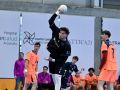 Una acción de Diogo Freitas durante el partido