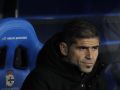 Antonio Hidalgo: "Ha sido el peor partido desde que estoy aquí" Hidalgo, en el banquillo en el Dépor-Granada