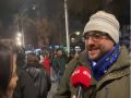La afición del Dépor a la salida del Dépor-Granada