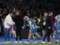 Mella se retira lesionado del Dépor-Granada