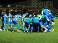 Los jugadores del Deportivo celebrando el gol de Alti en Ceuta