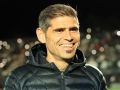 Antonio Hidalgo: "Tras una semana complicada, los jugadores han sido valientes, atrevidos" Antonio Higaldo sonríe en el Alfonso Murube durante el Ceuta-Dépor