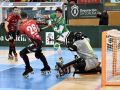 Partido entre el Liceo y el Noia disputado en el Palacio de los Deportes de Riazor