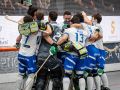 Tres partidos ante Alcoi, Igualada y Calafell; celebración y recibimiento por todo lo alto y gira institucional como reconocimiento a un nuevo título