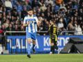 Zakaria Eddahchouri y el valor de desequilibrar como suplente Zakaria Eddahchouri, entrando desde el banquillo y dando indicaciones en el Deportivo-Zaragoza