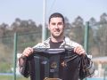 El portero Pablo Brea, compañero de Ian Mackay en la 2020-21, ficha por el Estradense de Tercera RFEF Pablo Brea, en su presentación como nuevo jugador del Estradense
