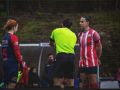 Noemí (derecha) antes de un partido con el Meicende