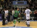 El Marineda y el Barcelos le hacen el pasillo al Liceo, campeón de la Copa del Rey, antes del partido de Champions