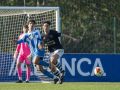 Aarón Sánchez en el encuentro ante el Lealtad Villaviciosa