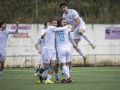 Los jugadores del Club do Mar celebran un gol en un partido de Liga