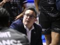 Diego Epifanio, en un tiempo muerto del Obradoiro-Leyma Coruña