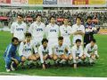 Once inicial del Deportivo que el 31 de marzo de 1990 visitó al Espanyol en partido de Segunda División con la equipación que ha replicado Kappa para la Jornada Retro de LaLiga