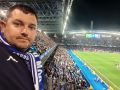 Yosua Valle, en el estadio de Riazor recientemente