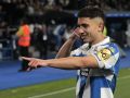 Mejor llame a Yeremay Yeremay Hernández celebra el tanto que suponía el 2-1 en el Deportivo-Mirandés