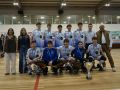 El Oleiros se reivindica con su primer título autonómico Equipo juvenil del Oleiros que se proclamó campeón gallego