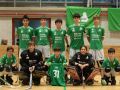 Equipo alevín del Liceo que se proclamó campeón gallego
