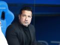 Fran Alonso en el banquillo del Deportivo en el encuentro ante el Eibar