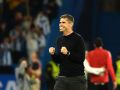 Antonio Hidalgo sonríe tras la victoria de la jornada pasada ante el Mirandés en Riazor