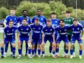 El once del Bergantiños ante el Sámano