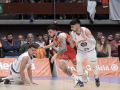 Imagen del Básquet Coruña-Obradoiro en el Coliseum
