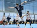 Pepe Mora se prepara para lanzar a portería durante el partido de la primera vuelta contra Puerto Sagunto