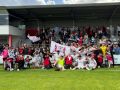 El Visantoña celebra su ascenso en el campo del San Martiño