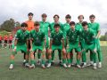 Alineación titular del Ural Juvenil en el partido en Bertamiráns que significó el ascenso