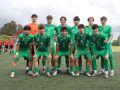 Alineación titular del Ural Juvenil en el partido en Bertamiráns que significó el ascenso