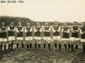 Equipo del West Ham en su primer partido contra el Deportivo. De izquierda a derecha, Hufton, Hebden, Collins, Bill Ruffell, Yews, Hodgson, Carter, Barrett, Moore, Campbell y Jimmy Ruffell