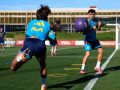Pedri, durante un entrenamiento