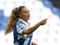 Ainhoa Marín celebra un gol