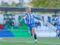 Ainhoa celebra ante el Cacereño su primer gol de la temporada 2023-24