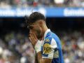 Altimira, durante el partido ante el Málaga en Riazor