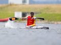 Carlos Arévalo, durante la final del K1 200