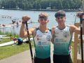 Antón Lagares y Javi Cid en Halifax (Canadá), donde disputarán el Campeonato del Mundo júnior de piragüismo