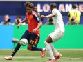 Lamine Yamal en el España-Austria
