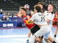 Xoán Fernández durante el Europeo