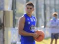 Jorge Valín durante un entrenamiento con el Deportivo en 2020