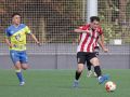 Fabio González, centrocampista del Arteixo, en un partido de la pasada temporada ante el Juventud de Cambados